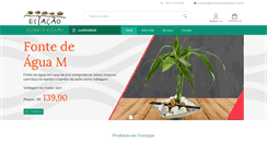 Desktop Screenshot of estacaofloresefolhas.com.br