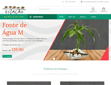 Tablet Screenshot of estacaofloresefolhas.com.br